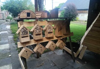 Présentoir nichoir, hotel insecte