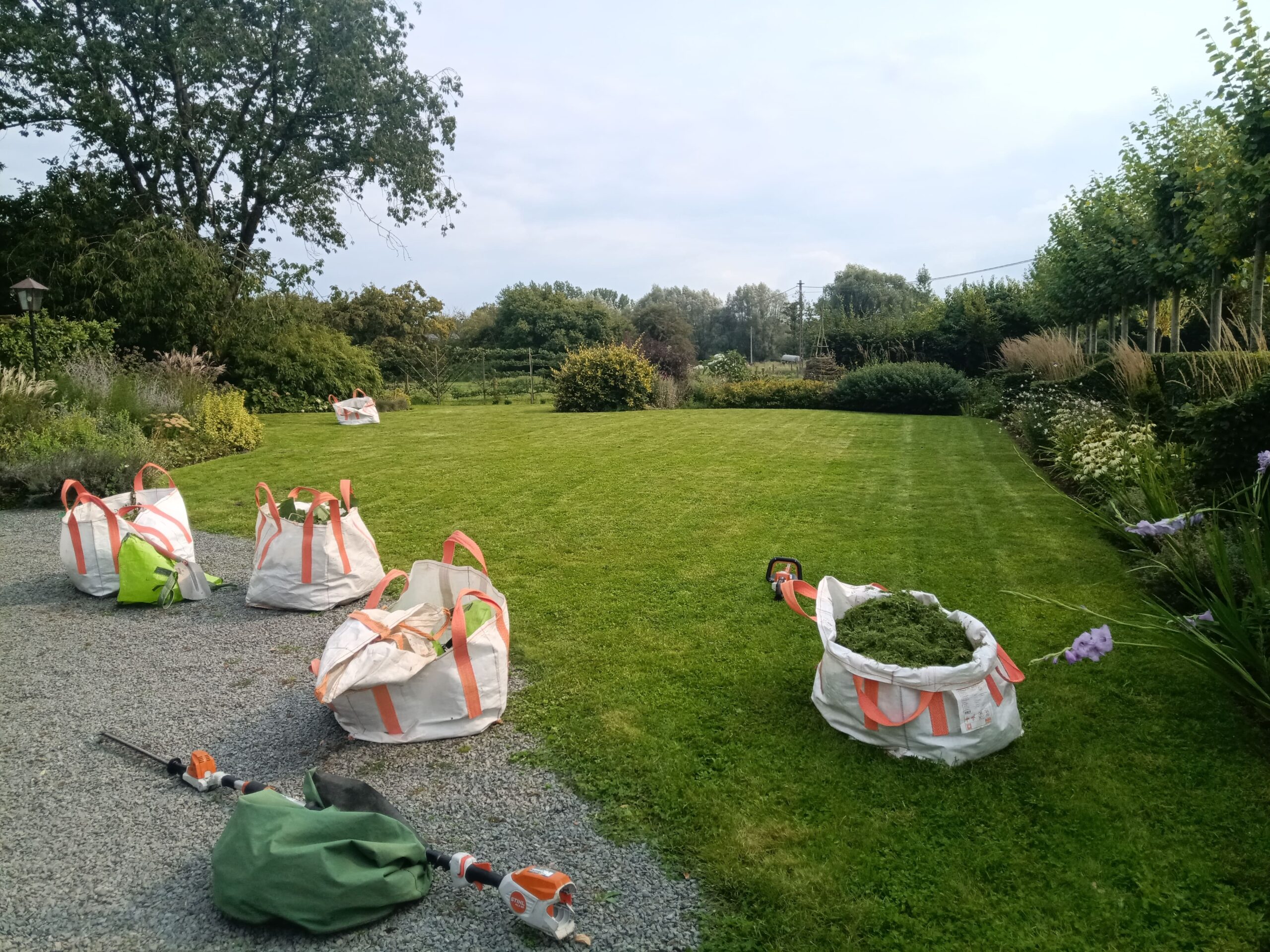 tonde jardin entretien